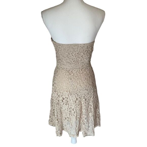 Diane Von Furstenberg Lace Strapless Dress Size 4 NWT - Picture 6 of 6